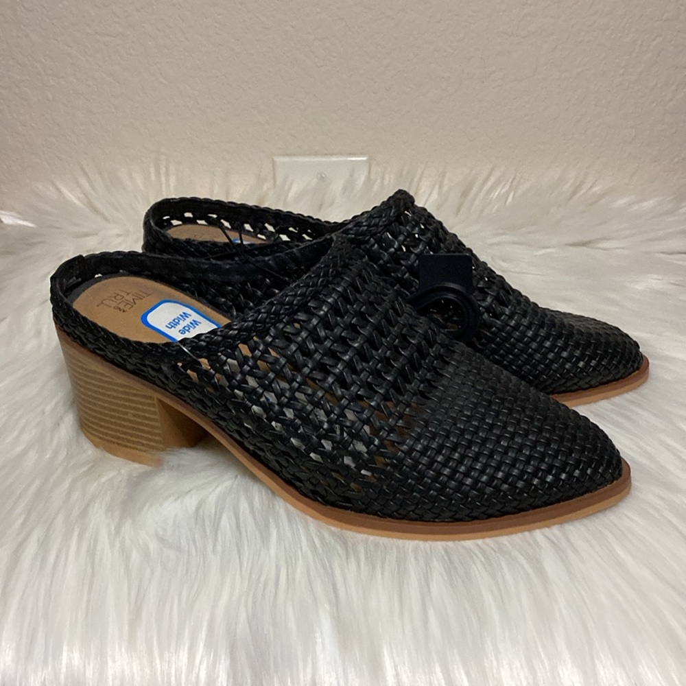 NWT time and tru slide on dress shoes